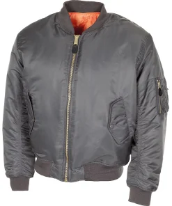 US Pilotenjacke MA1, urban grau