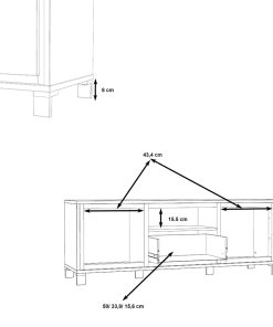TV-Unterschrank 1106084001