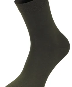 Socken,  „Oeko“,  oliv