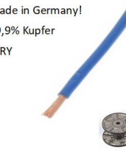 Dietz FLRY 1,0 mm2, blau, 150 m, Fahrzeugleitung, made in Germany!