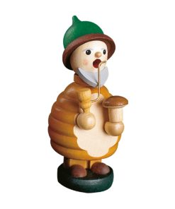 Räuchermann Mini-Wichtel mit Pilz