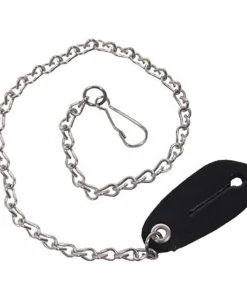 Gliederkette, Karabiner/Leder