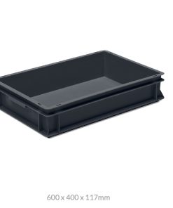 Georg Utz RAKO ESD 600 x 400 x 117mm, schwarz