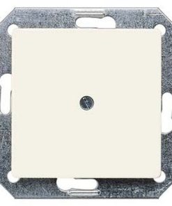 Blind-Abeckplatte DELTA i-system, titanweiß