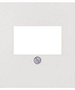 Abdeckungplatte f.TAE- und Lautsprecher DELTA i-system, titanweiß