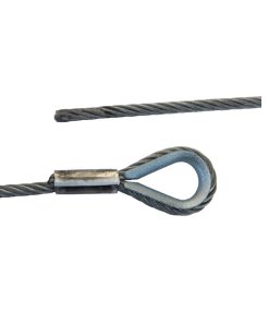 Ullmann Anschlagseil K-OVZ, 6mm, 5m, verzinkt