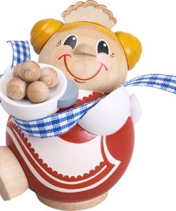 Kugelräucherfigur Kloßfrau