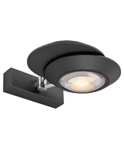 Paul Neuhaus Wandleuchte Pure-Oculis, drehbar, Up-/Downlight
